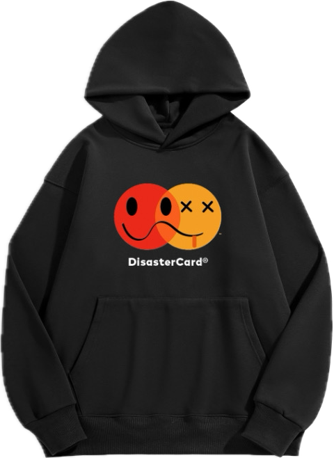 DisasterCard Hoodie (Black)