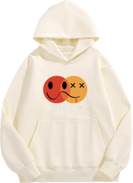 DisasterCard Hoodie (Cream)