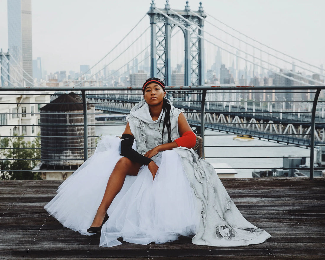 Naomi Osaka Brings Allen Iverson Energy to the U.S. Open in Custom Who Decides War