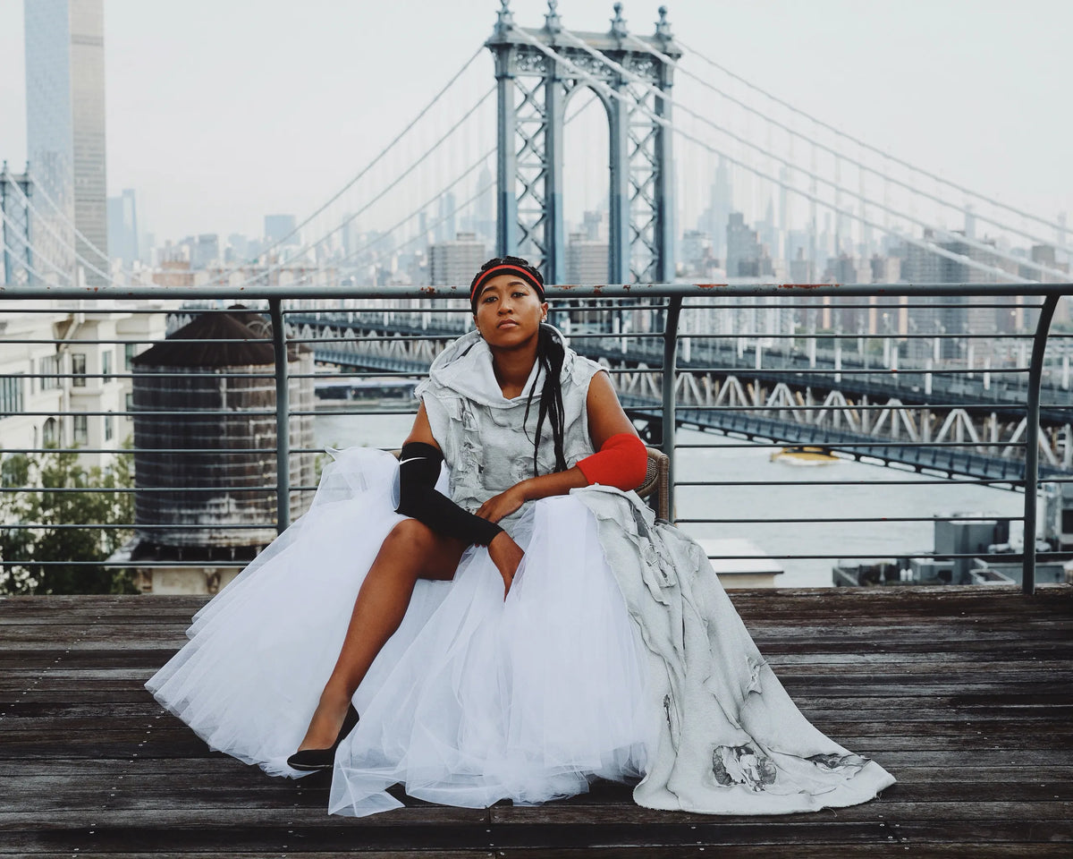 Naomi Osaka Brings Allen Iverson Energy to the U.S. Open in Custom Who Decides War