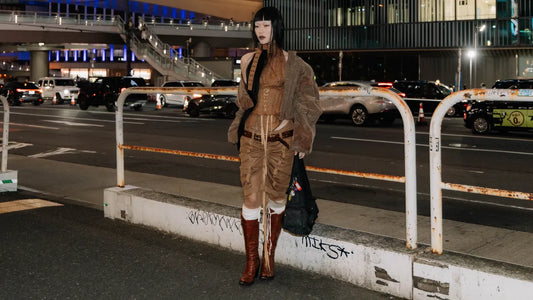 Tokyo Fashion Week SS27 Street Style Goes Dark, Layered and Oversized
