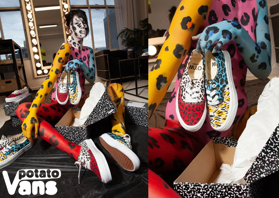 Imran Potato and Vans Bring a Wild Multi-Print Authentic to ComplexCon