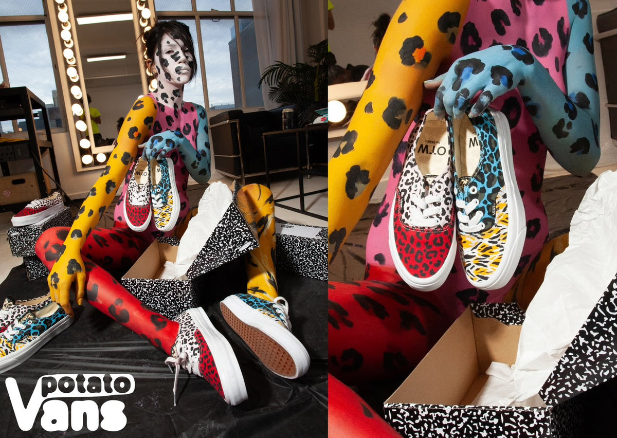 Imran Potato and Vans Bring a Wild Multi-Print Authentic to ComplexCon