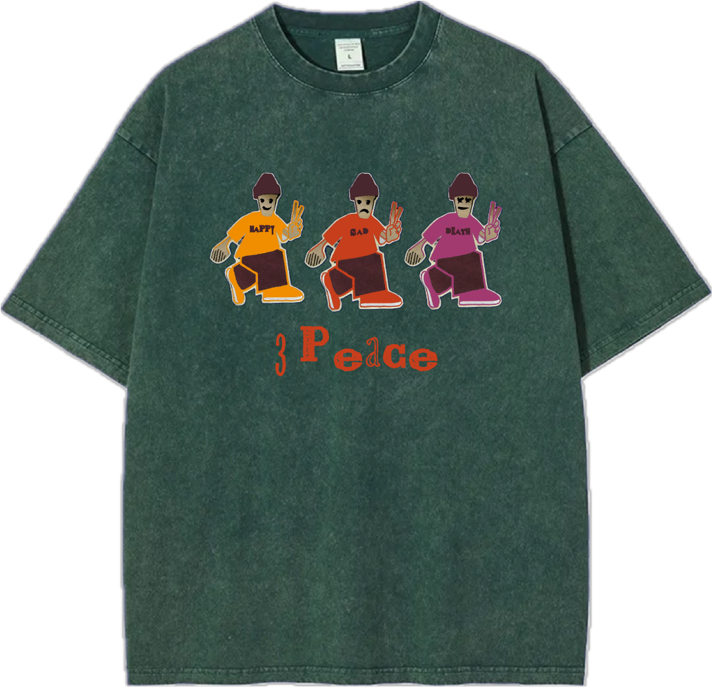 3 Peace Tee (Green)