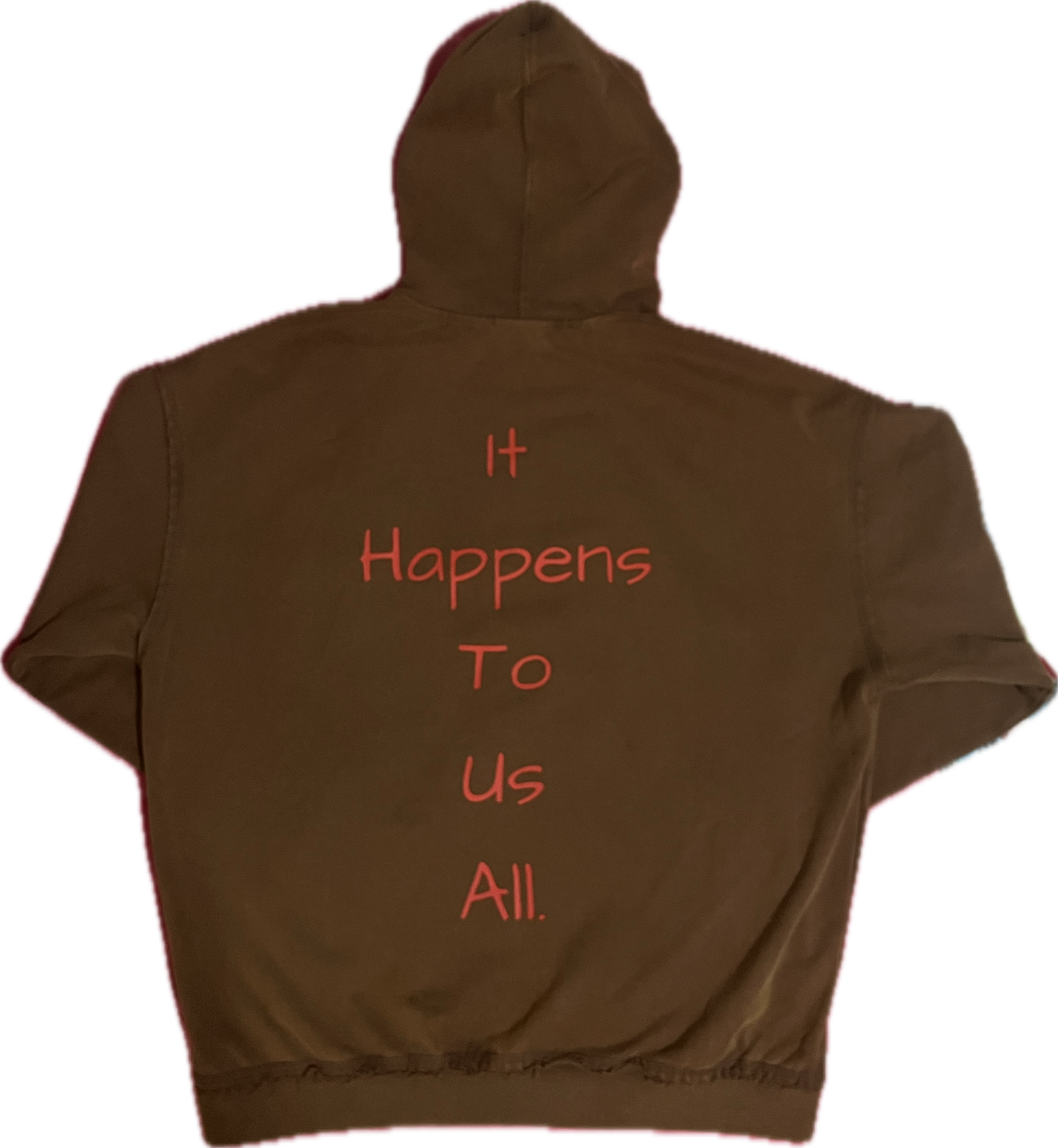 Distressed Crime Zip-Up Hoodie